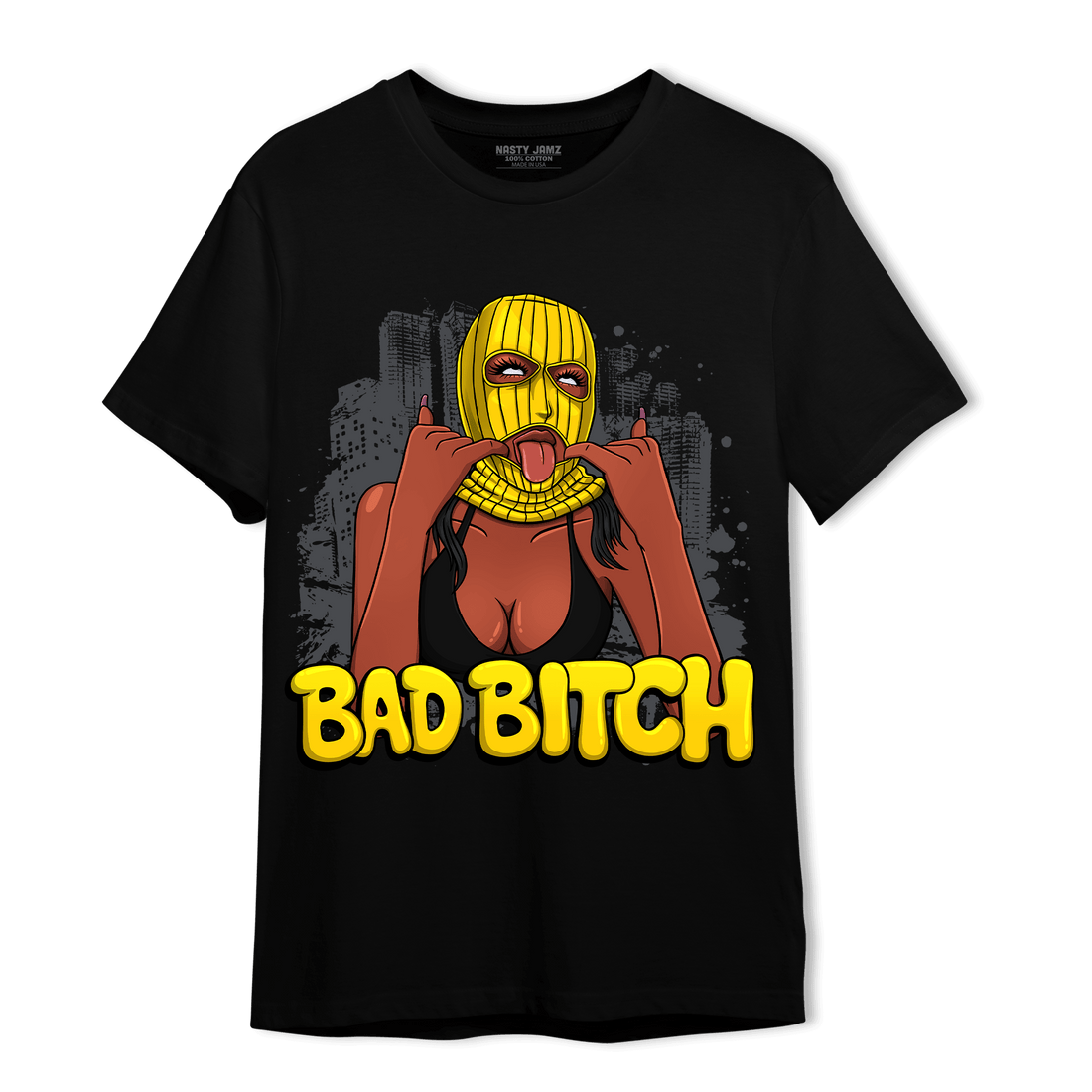 Thunder 4s T Shirt Match Gangster Bad Bitch - NastyJamz