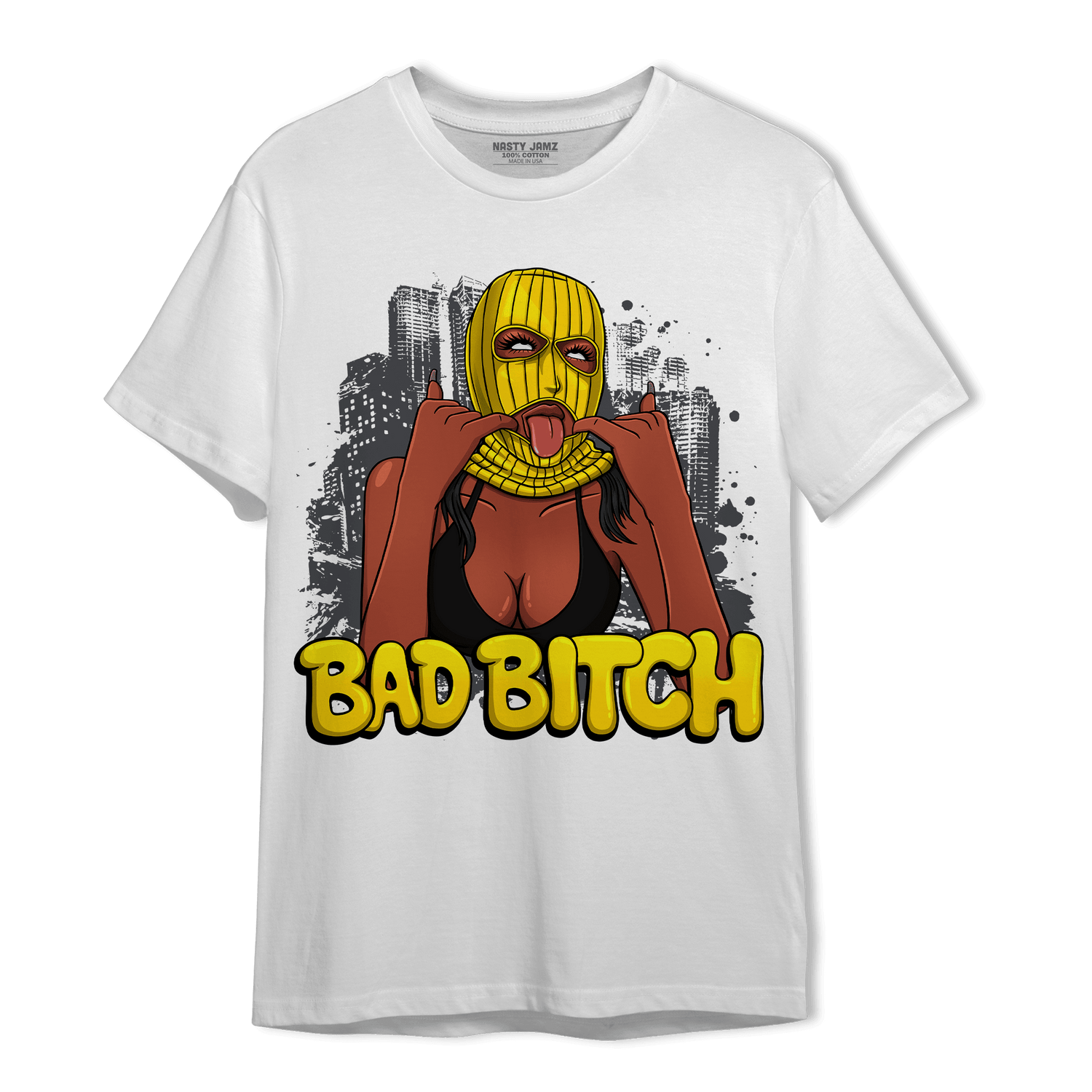 Thunder 4s T Shirt Match Gangster Bad Bitch - NastyJamz