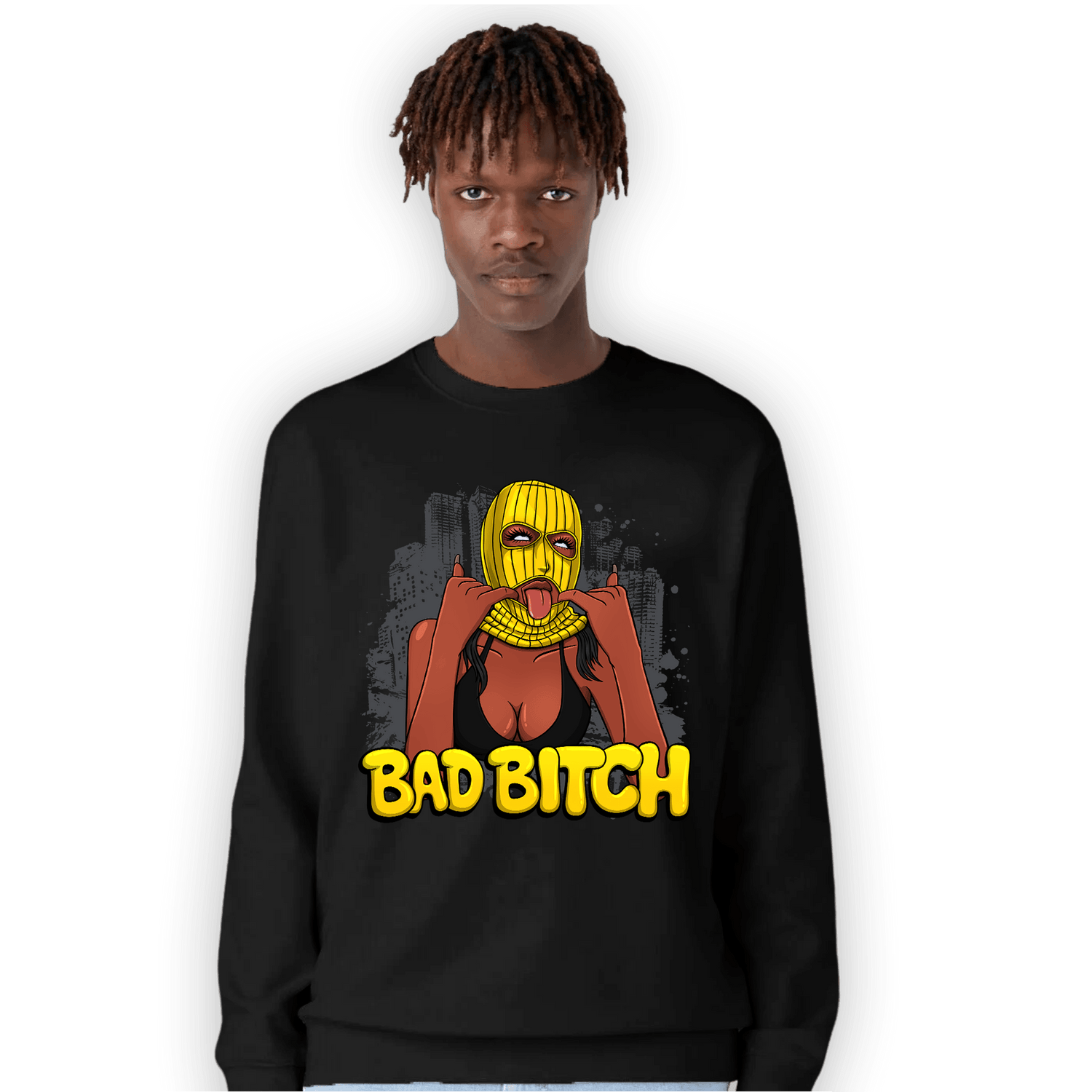 Thunder 4s Sweatshirt Match Gangster Bad Bitch - NastyJamz