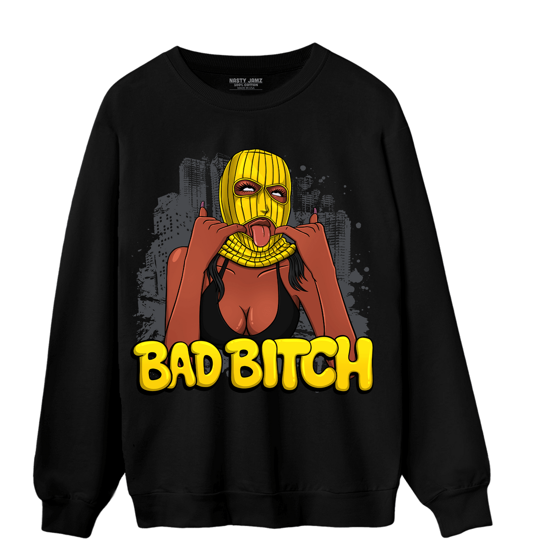 Thunder 4s Sweatshirt Match Gangster Bad Bitch - NastyJamz
