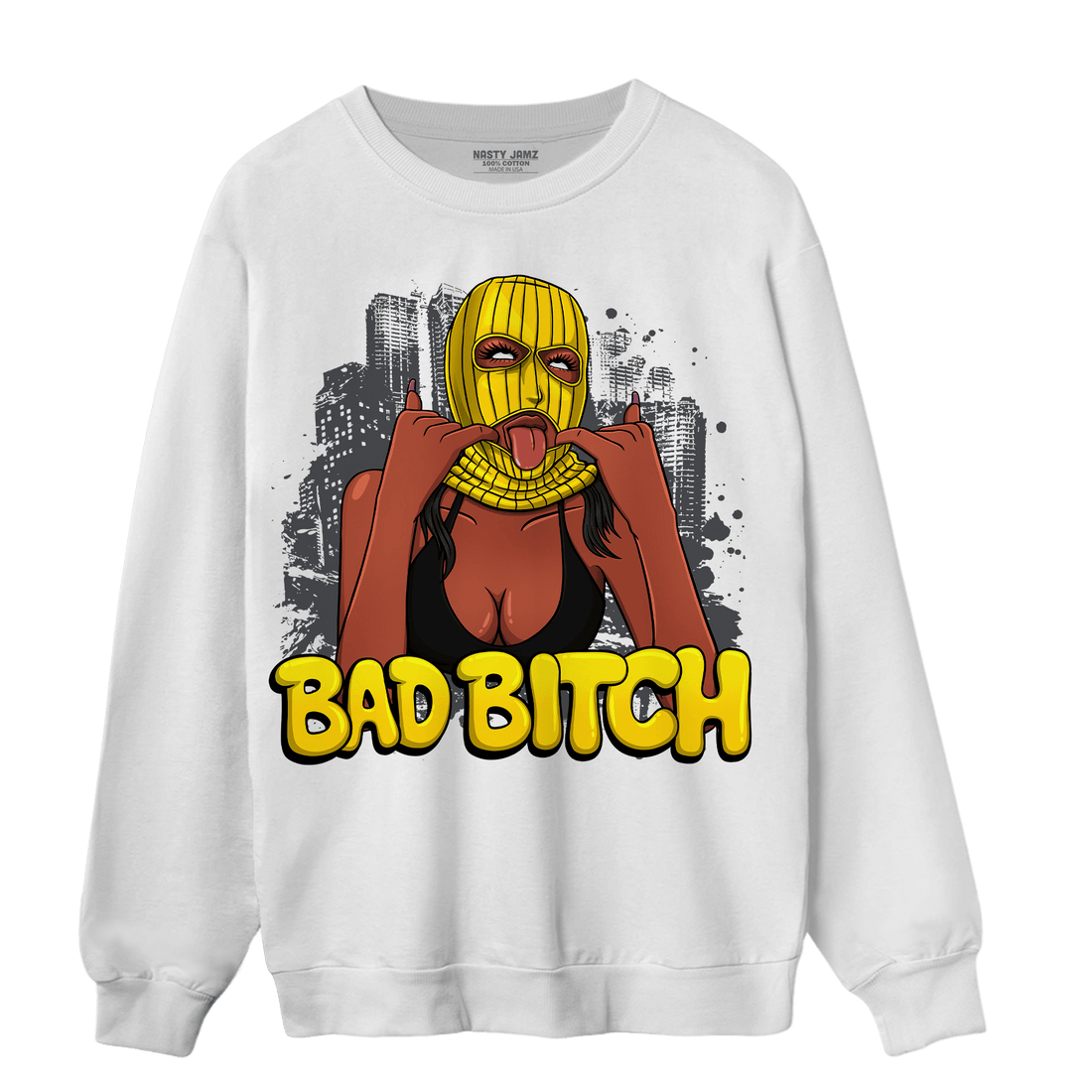 Thunder 4s Sweatshirt Match Gangster Bad Bitch - NastyJamz