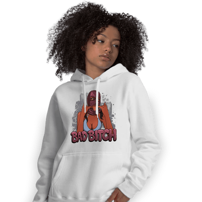 Burgundy 5s Hoodie Match Gangster Bad Bitch - NastyJamz