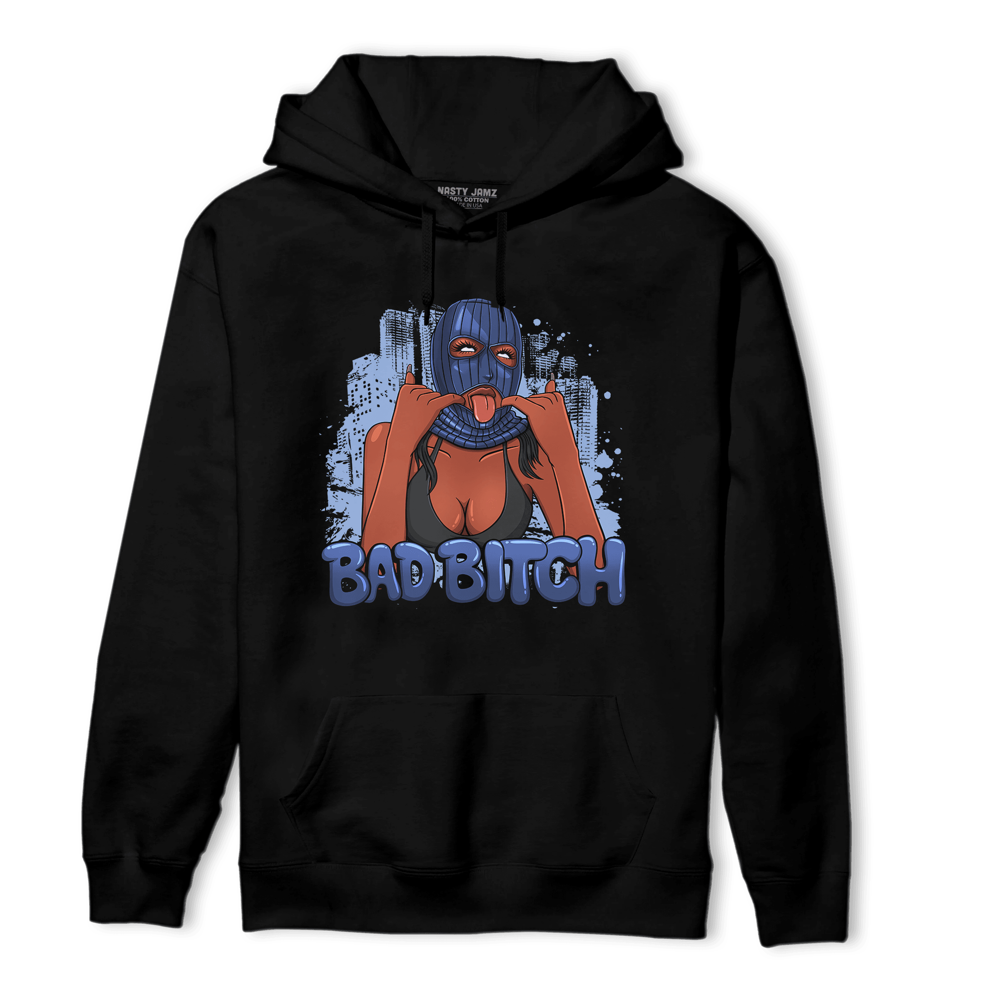 Midnight Navy 5s Hoodie Match Gangster Bad Bitch - NastyJamz