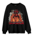 Plaid 5s Sweatshirt Match Gangster Bad Bitch - NastyJamz