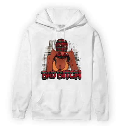 Plaid 5s Hoodie Match Gangster Bad Bitch - NastyJamz