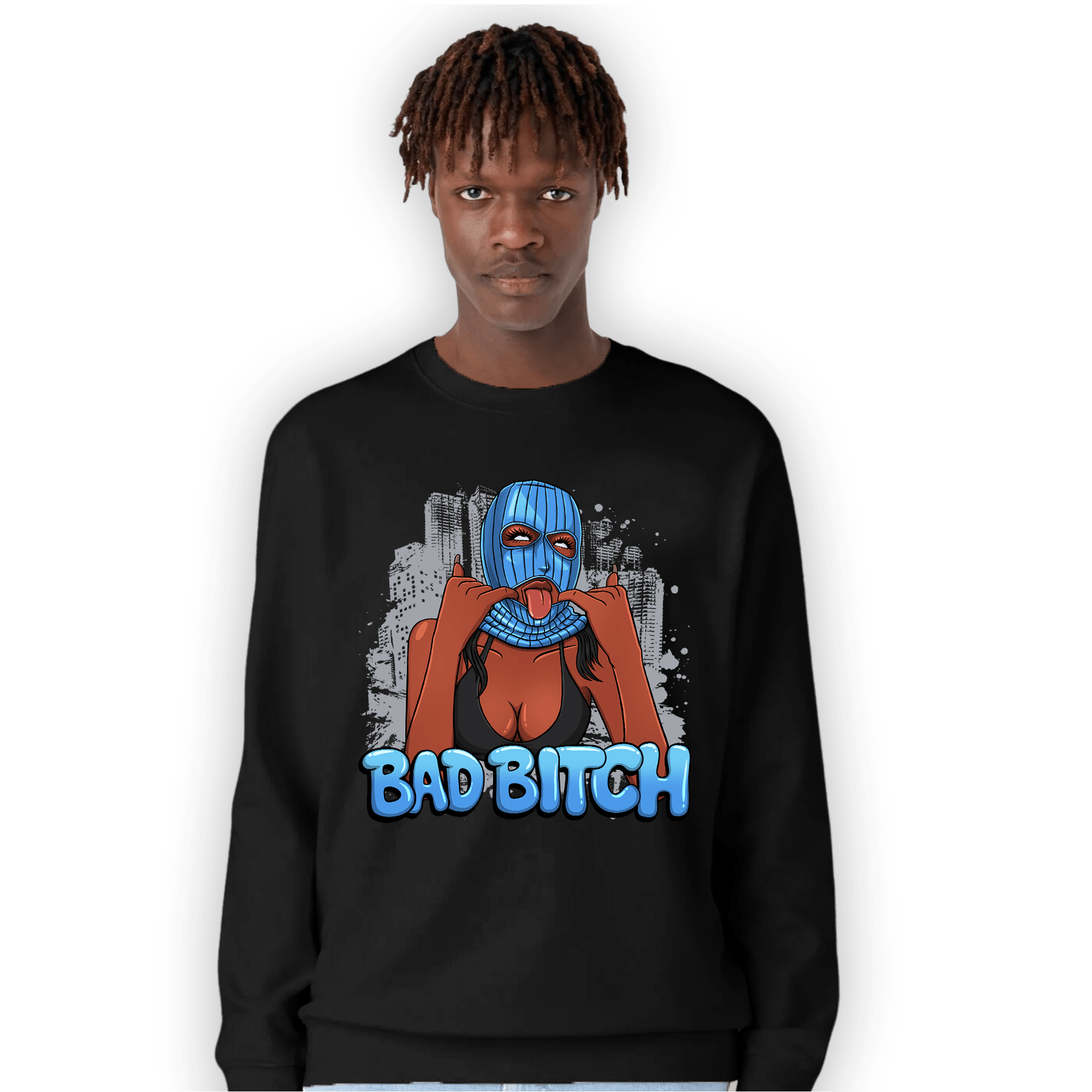 University Blue 5s Sweatshirt Match Gangster Bad Bitch - NastyJamz