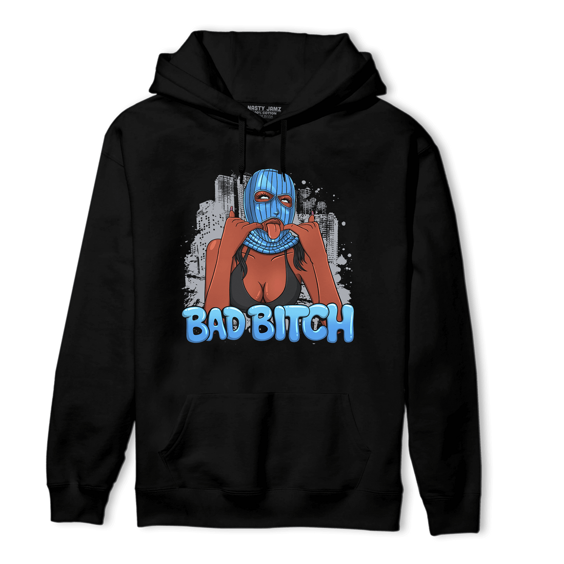 University Blue 5s Hoodie Match Gangster Bad Bitch - NastyJamz