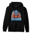 University Blue 5s Hoodie Match Gangster Bad Bitch - NastyJamz