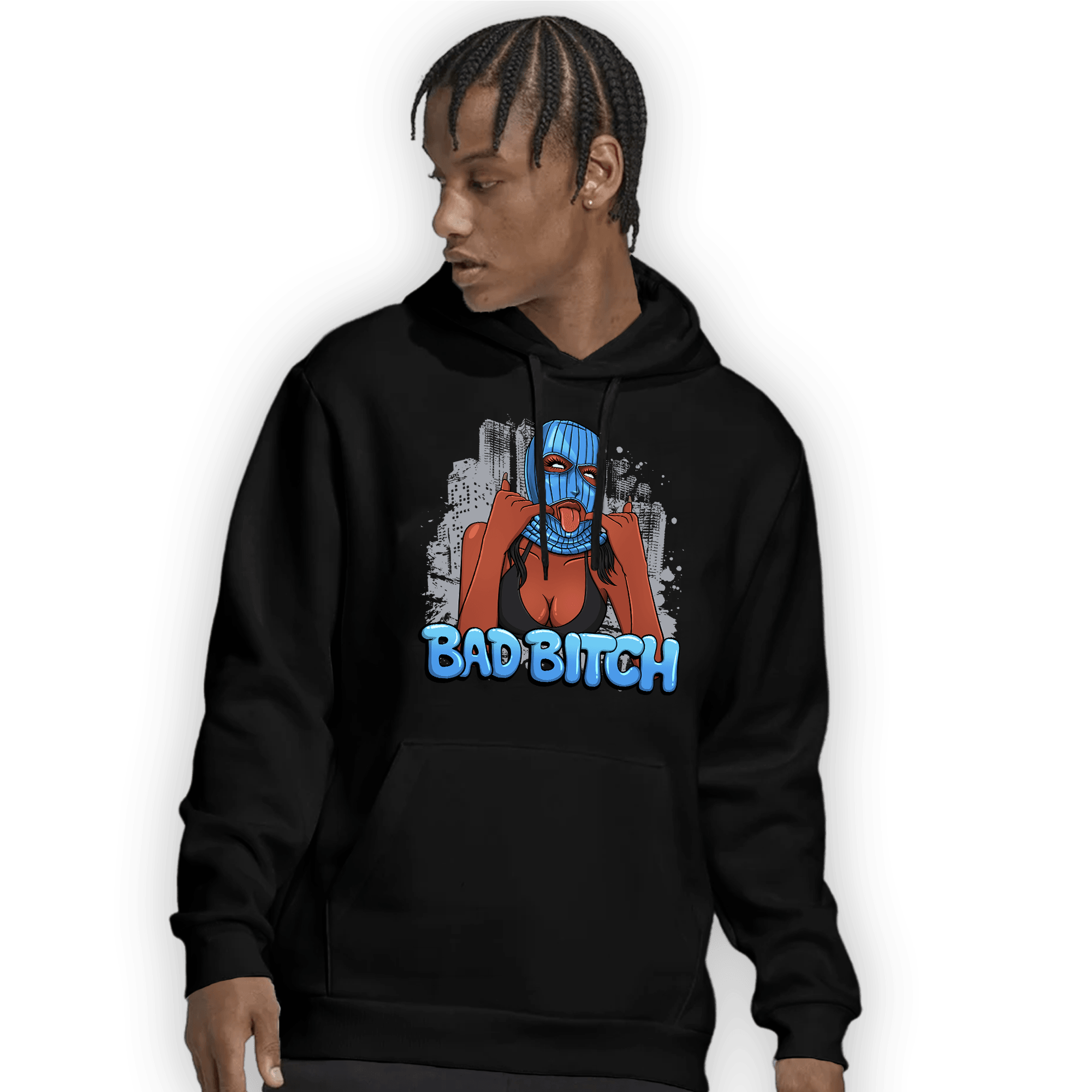 University Blue 5s Hoodie Match Gangster Bad Bitch - NastyJamz