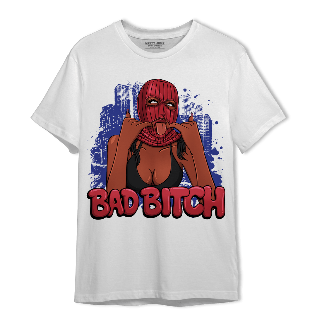 Playoffs 8s T Shirt Match Gangster Bad Bitch - NastyJamz