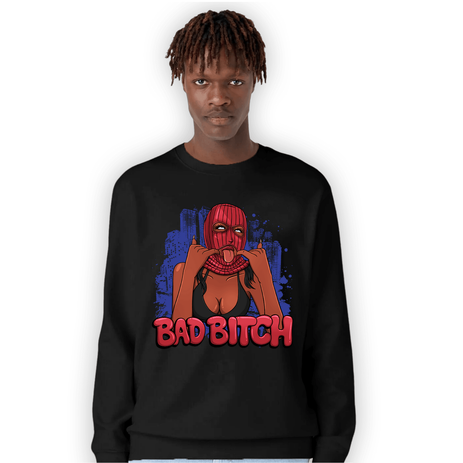 Playoffs 8s Sweatshirt Match Gangster Bad Bitch - NastyJamz