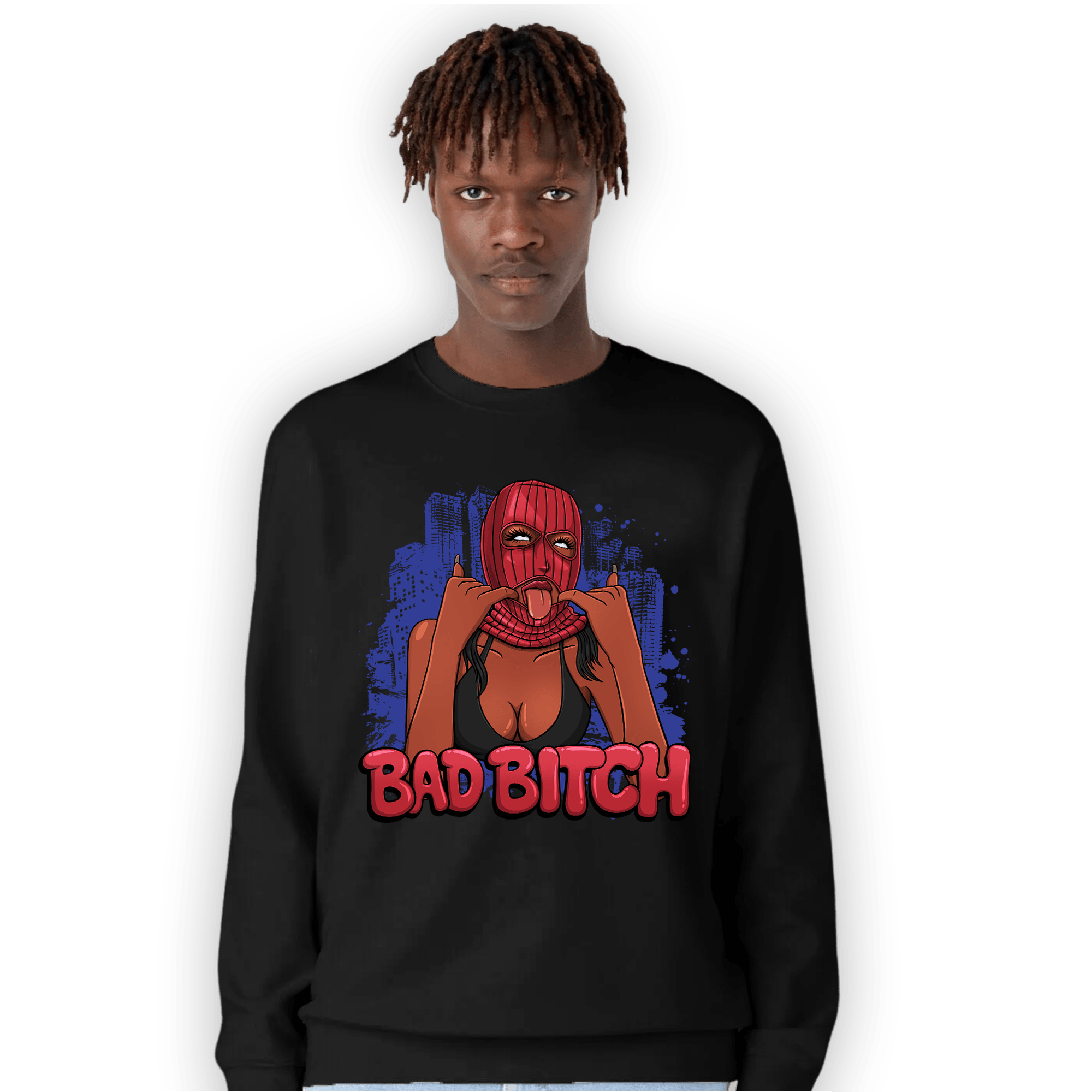 Playoffs 8s Sweatshirt Match Gangster Bad Bitch - NastyJamz