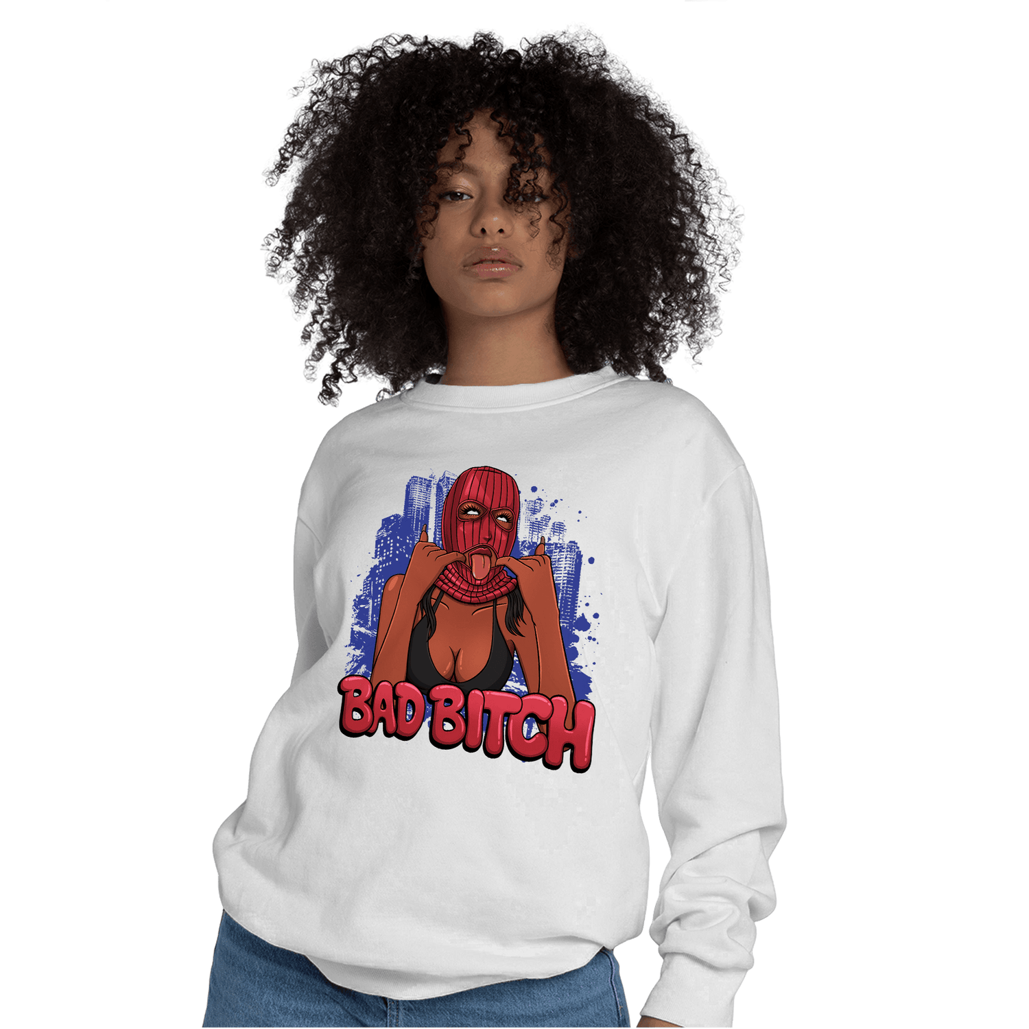 Playoffs 8s Sweatshirt Match Gangster Bad Bitch - NastyJamz