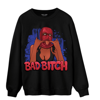 Playoffs 8s Sweatshirt Match Gangster Bad Bitch - NastyJamz