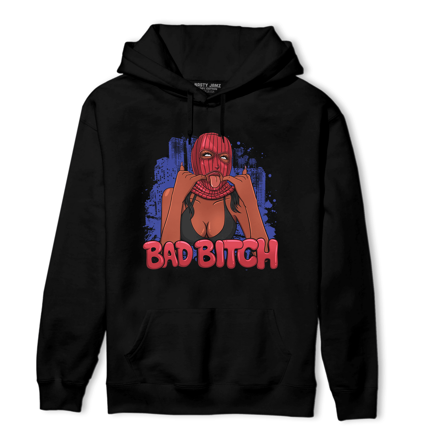 Playoffs 8s Hoodie Match Gangster Bad Bitch - NastyJamz