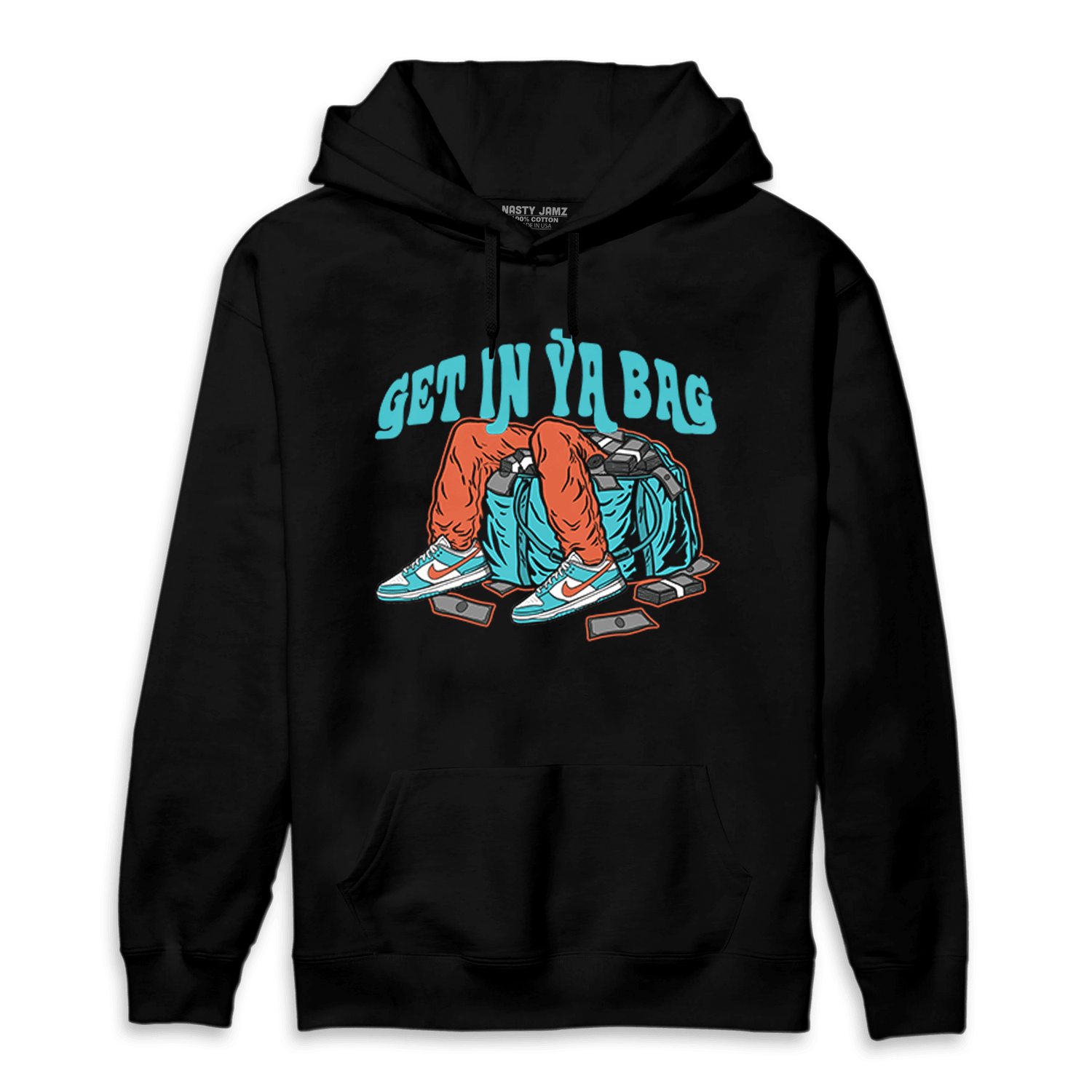 Dunk Low Dolphins Hoodie Match Get In Ya Bag - NastyJamz