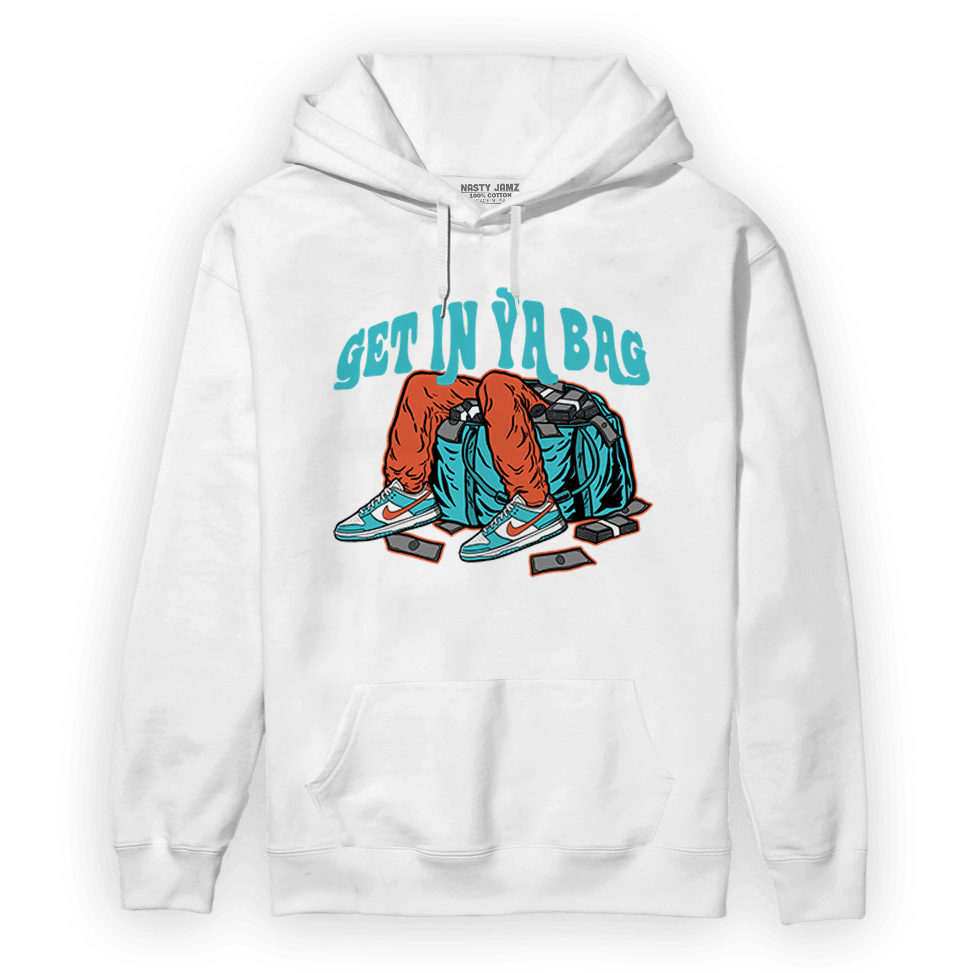 Dunk Low Dolphins Hoodie Match Get In Ya Bag - NastyJamz