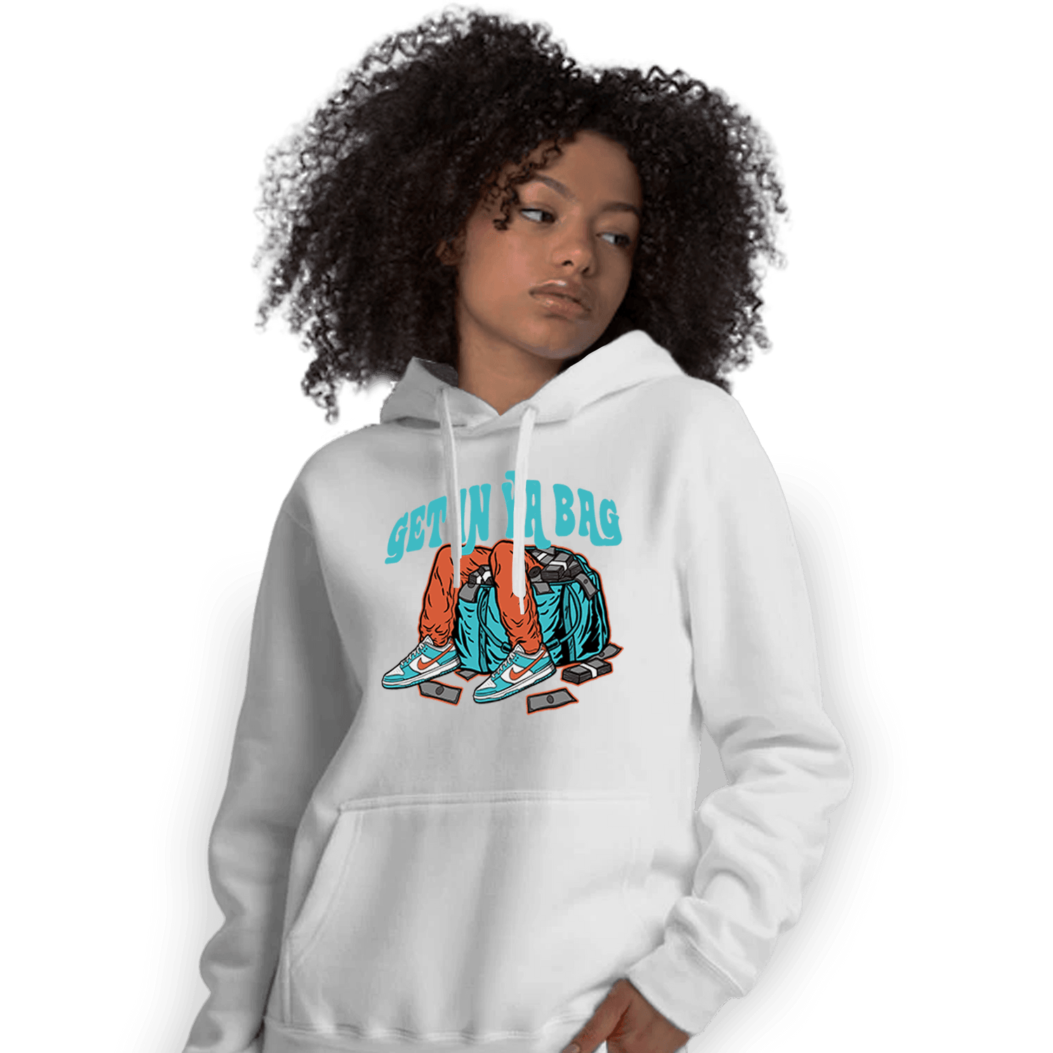 Dunk Low Dolphins Hoodie Match Get In Ya Bag - NastyJamz