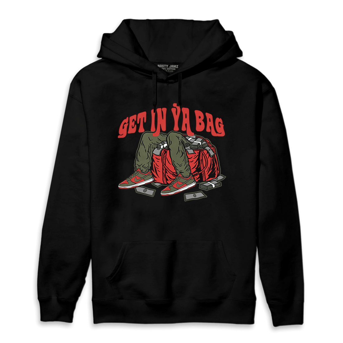 Dunk Low Mystic Red Hoodie Match Get In Ya Bag - NastyJamz