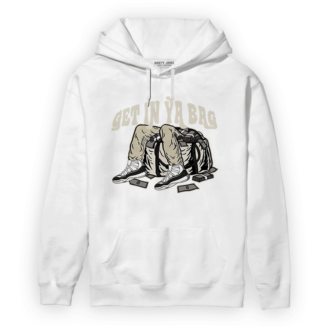 Gratitude 11s Hoodie Match Get In Ya Bag - NastyJamz