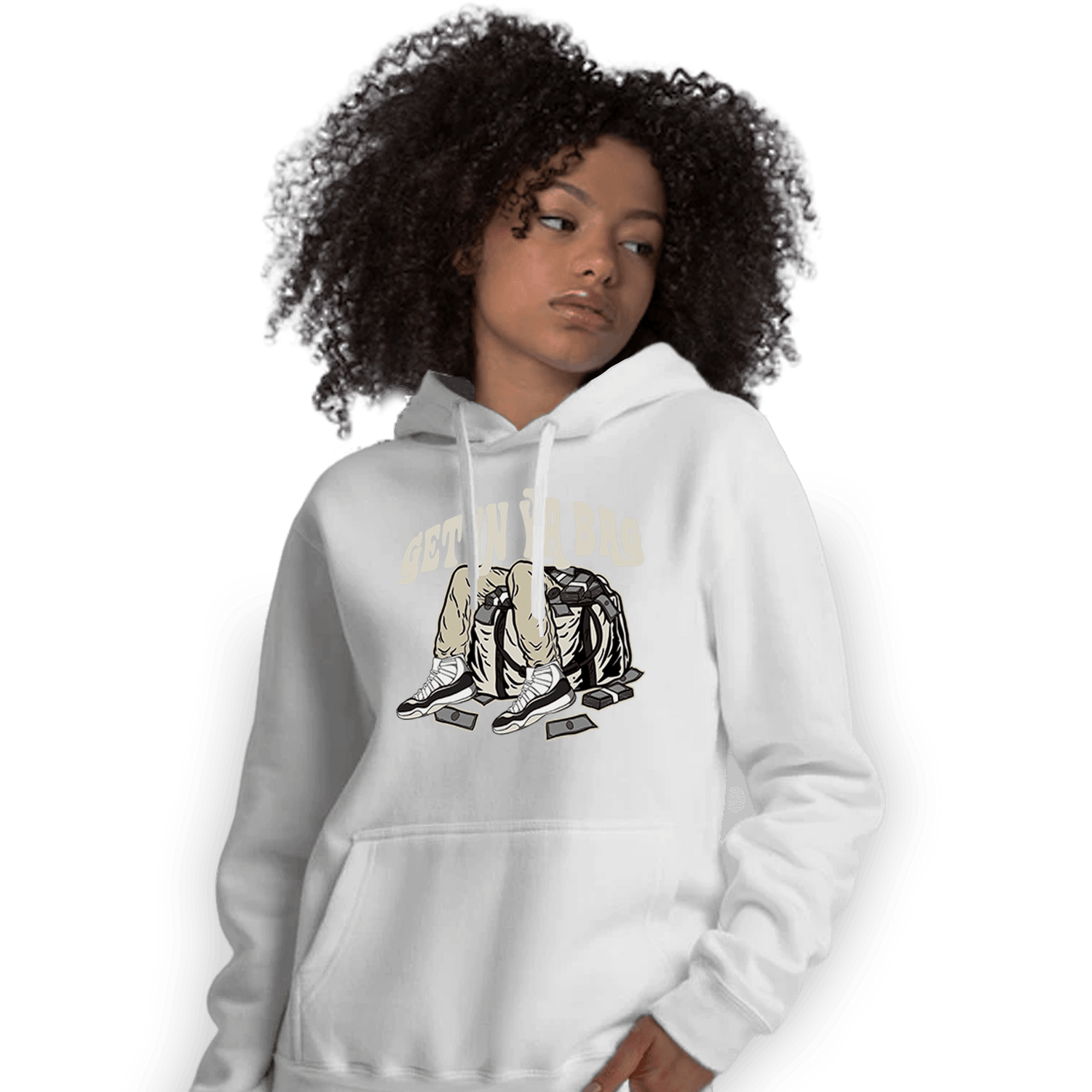 Gratitude 11s Hoodie Match Get In Ya Bag - NastyJamz
