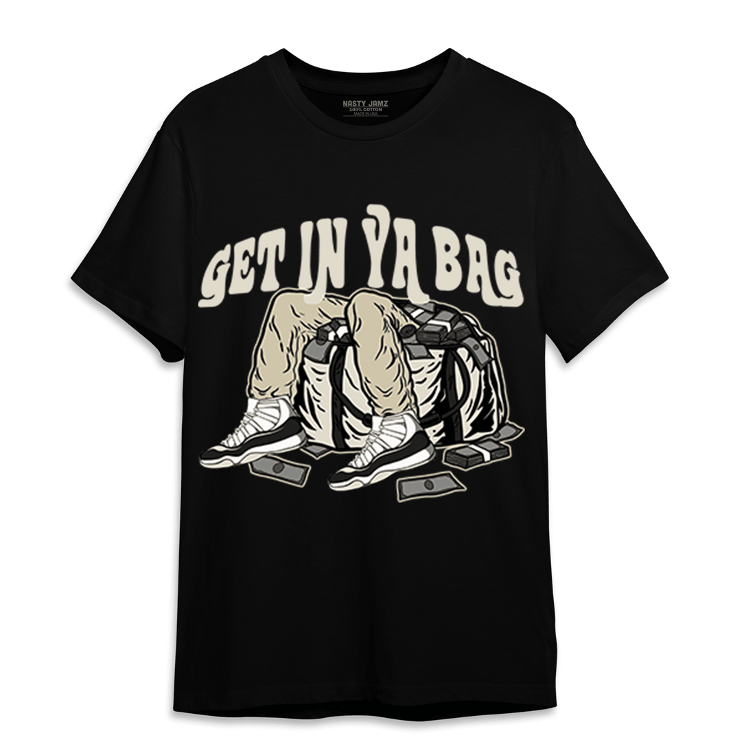 Gratitude 11s T Shirt Match Get In Ya Bag - NastyJamz