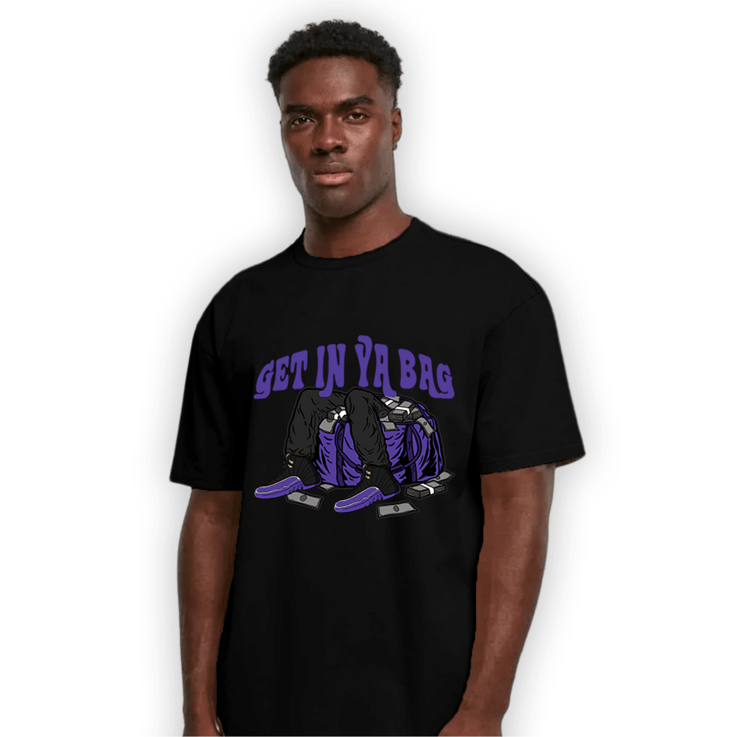 Field Purple 12s T Shirt Match Get In Ya Bag - NastyJamz