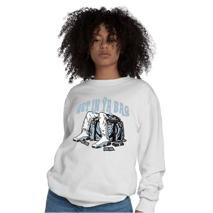 Blue Grey 13s Sweatshirt Match Get In Ya Bag - NastyJamz