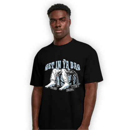 Blue Grey 13s T Shirt Match Get In Ya Bag - NastyJamz