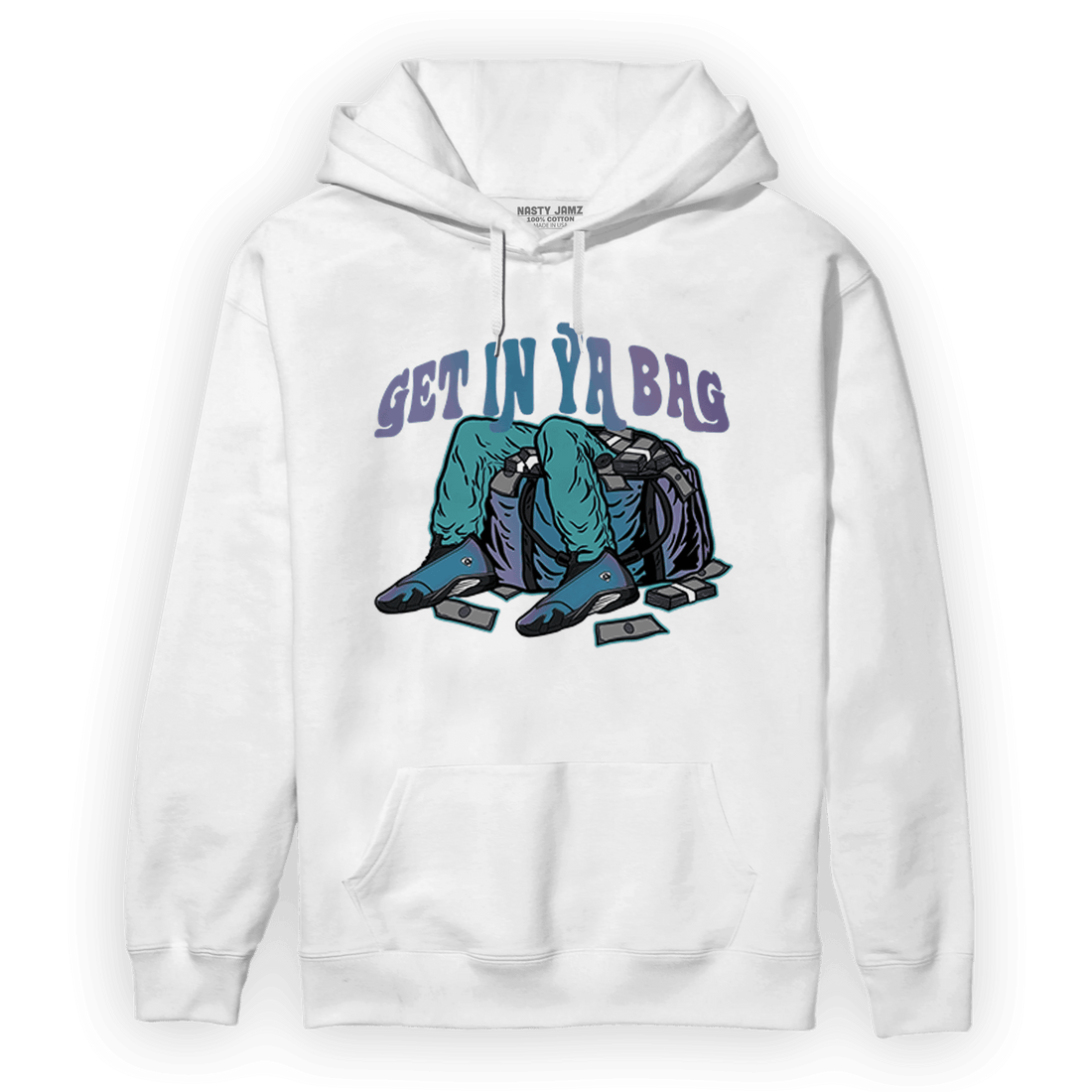 Low Love Letter 14s Hoodie Match Get In Ya Bag - NastyJamz