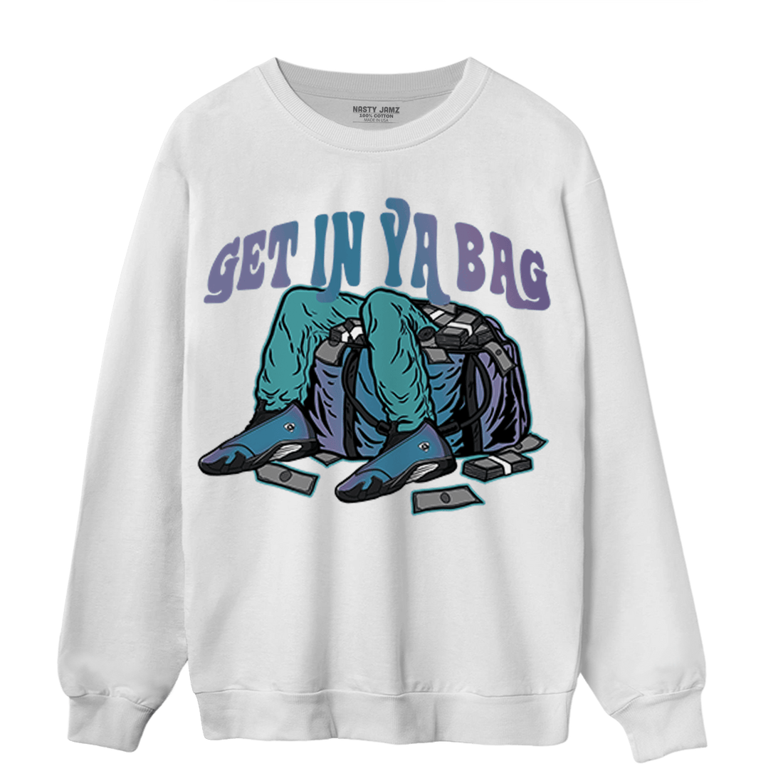 Low Love Letter 14s Sweatshirt Match Get In Ya Bag - NastyJamz