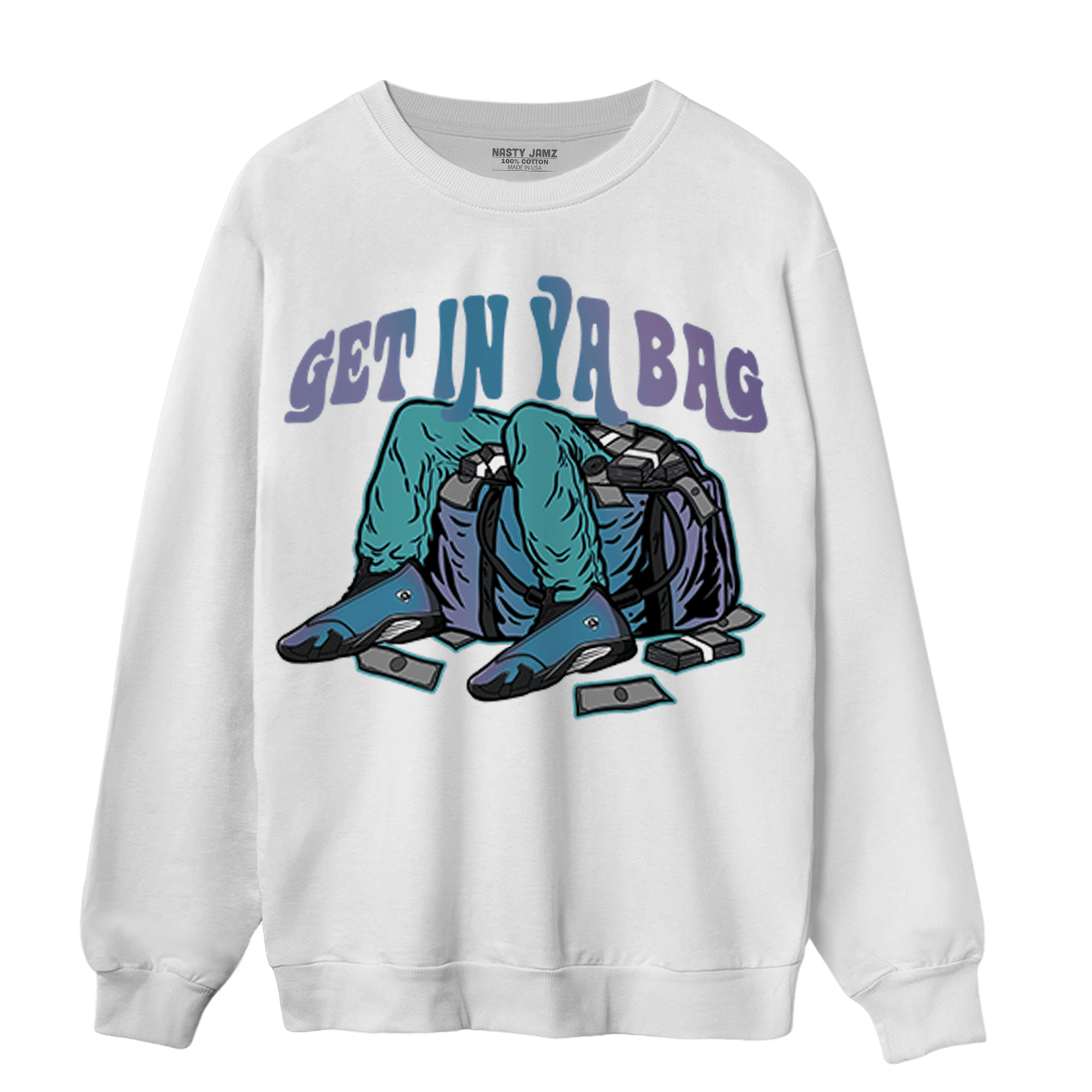 Low Love Letter 14s Sweatshirt Match Get In Ya Bag - NastyJamz