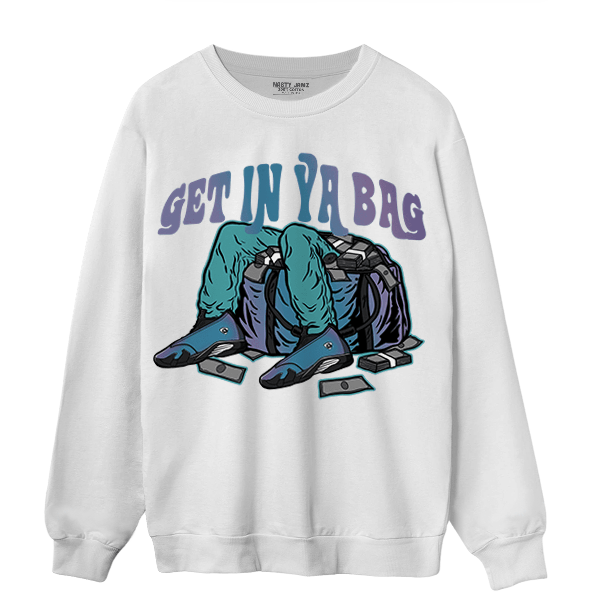 Low Love Letter 14s Sweatshirt Match Get In Ya Bag - NastyJamz