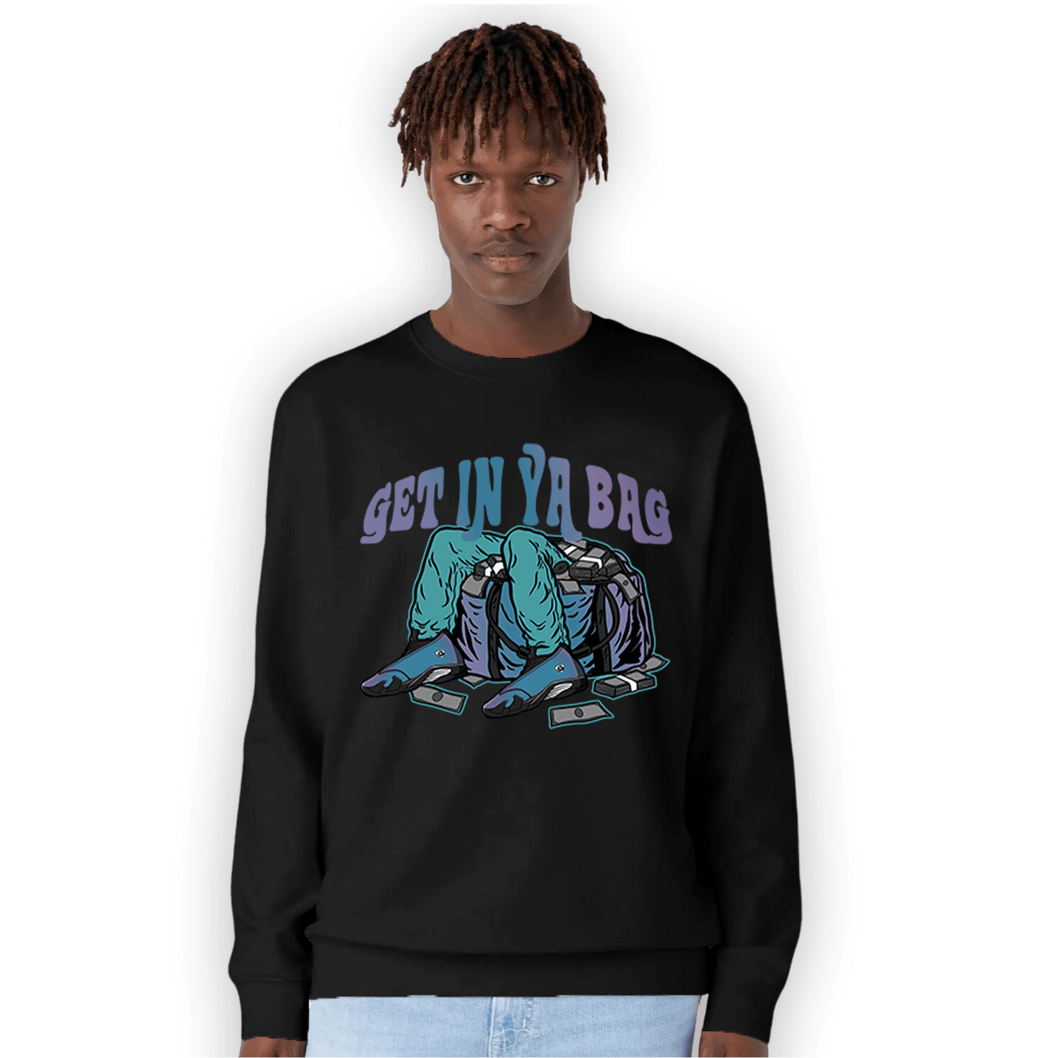 Low Love Letter 14s Sweatshirt Match Get In Ya Bag - NastyJamz