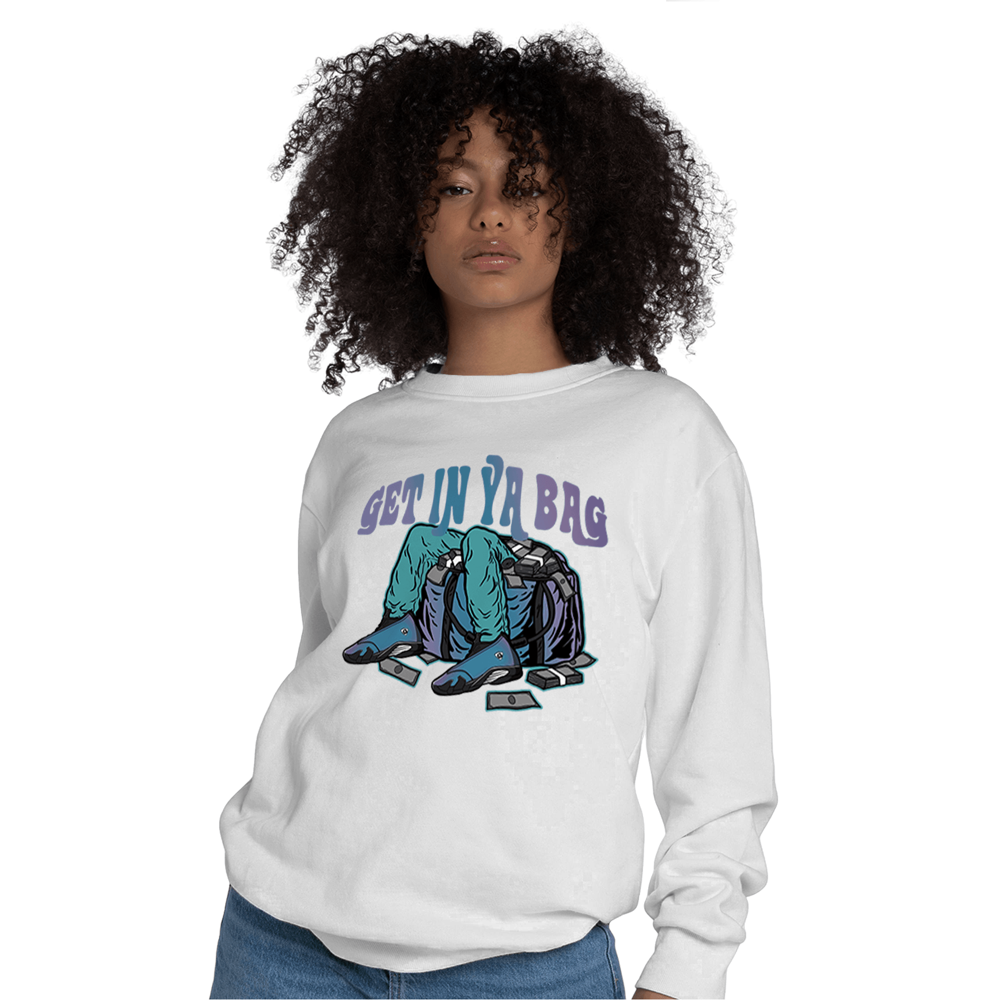 Low Love Letter 14s Sweatshirt Match Get In Ya Bag - NastyJamz