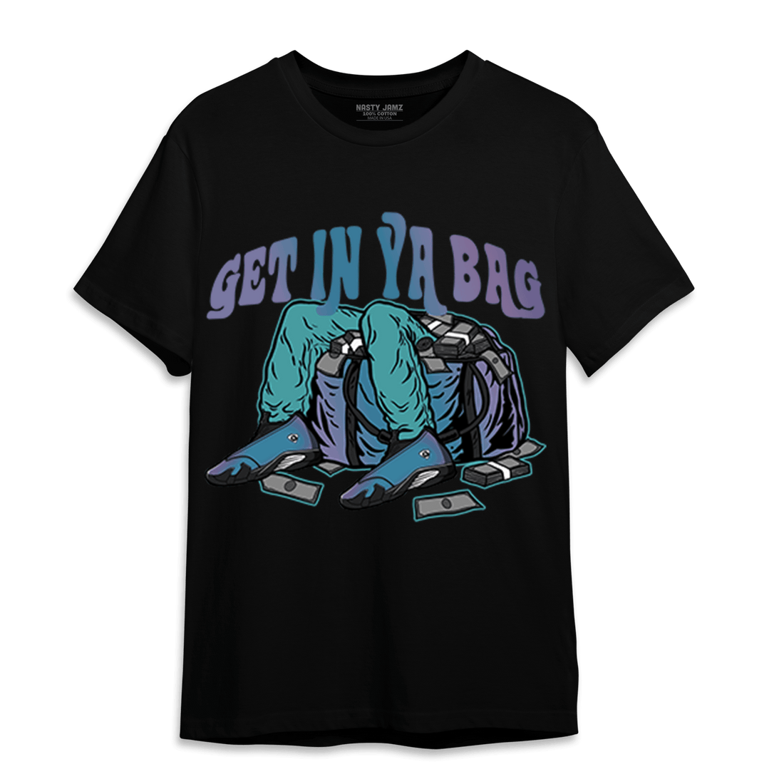 Low Love Letter 14s T Shirt Match Get In Ya Bag - NastyJamz