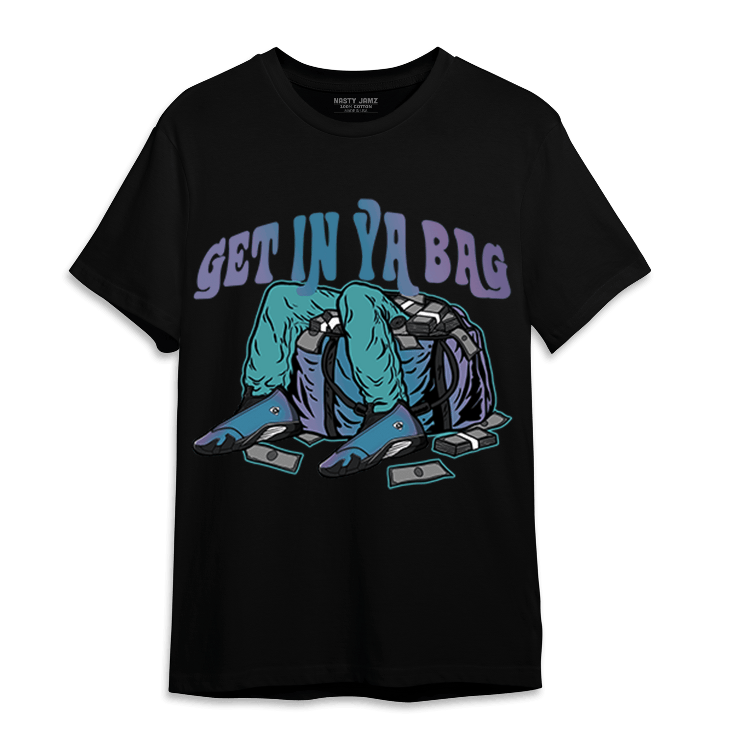 Low Love Letter 14s T Shirt Match Get In Ya Bag - NastyJamz