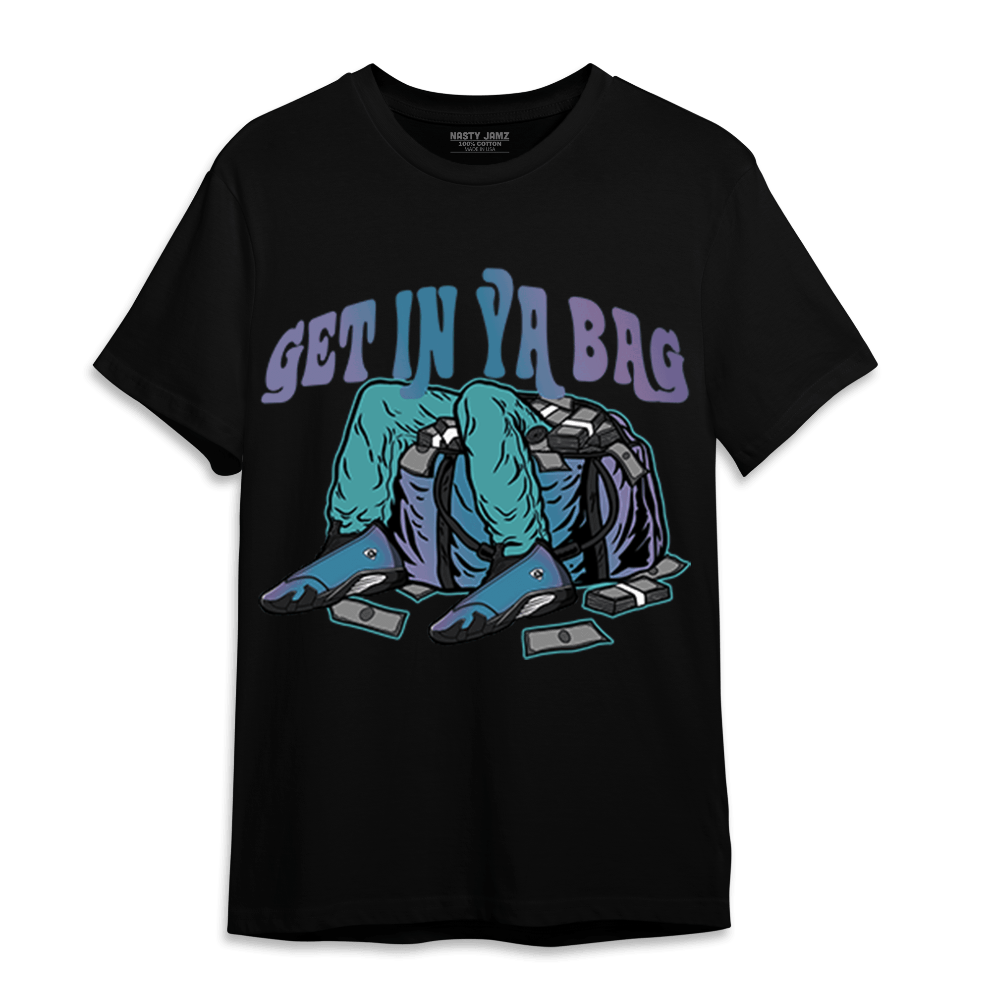 Low Love Letter 14s T Shirt Match Get In Ya Bag - NastyJamz