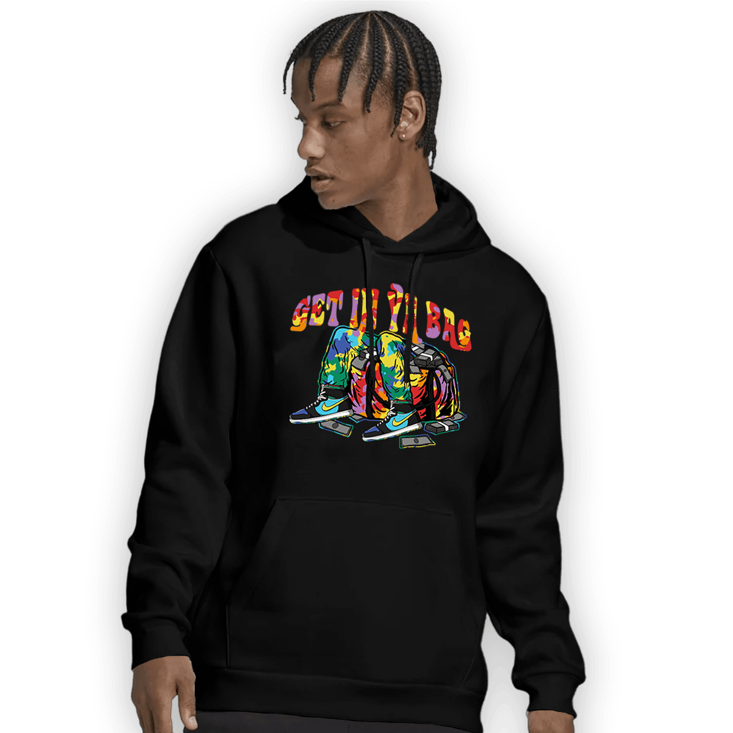 Mid GS Six Championships 1s Hoodie Match Get In Ya Bag - NastyJamz