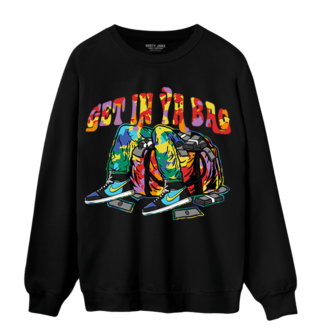Mid GS Six Championships 1s Sweatshirt Match Get In Ya Bag - NastyJamz