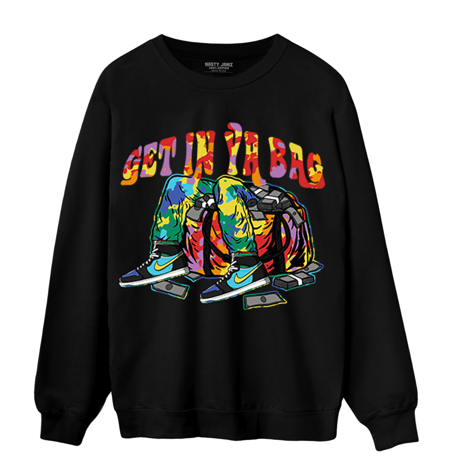 Mid GS Six Championships 1s Sweatshirt Match Get In Ya Bag - NastyJamz