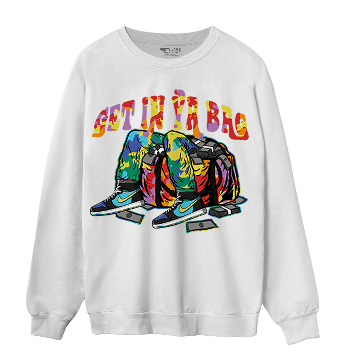 Mid GS Six Championships 1s Sweatshirt Match Get In Ya Bag - NastyJamz