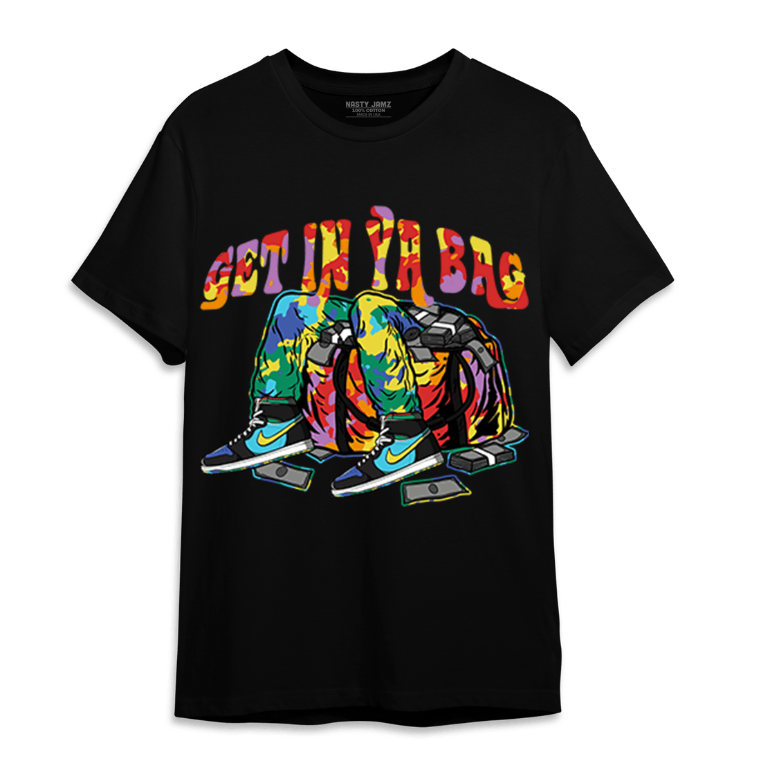 Mid GS Six Championships 1s T Shirt Match Get In Ya Bag - NastyJamz