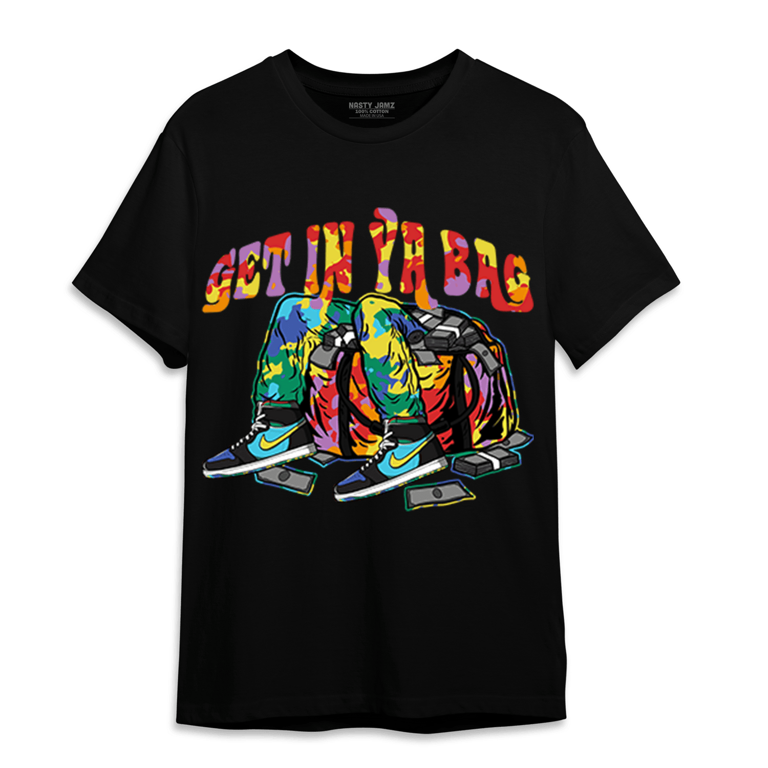 Mid GS Six Championships 1s T Shirt Match Get In Ya Bag - NastyJamz