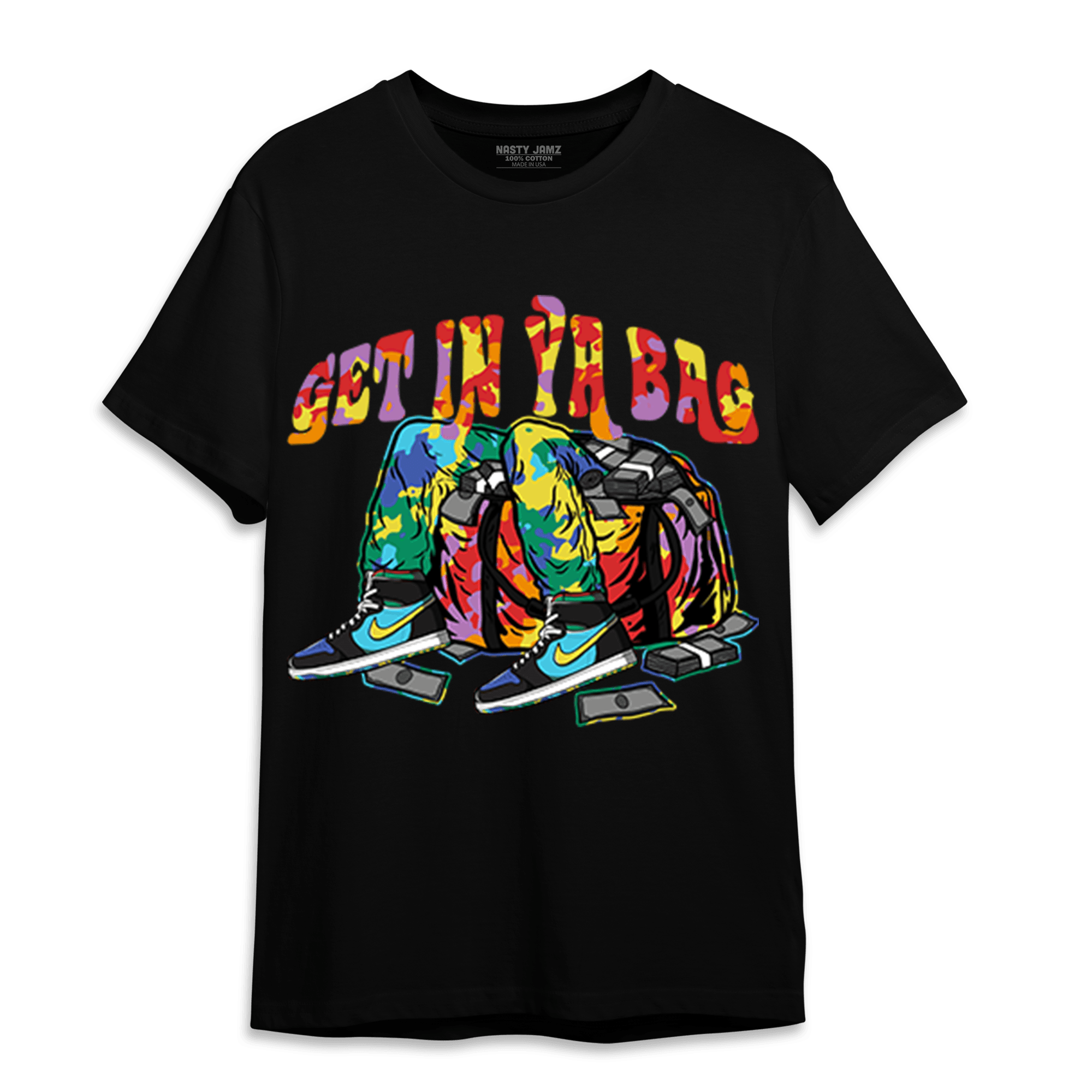 Mid GS Six Championships 1s T Shirt Match Get In Ya Bag - NastyJamz