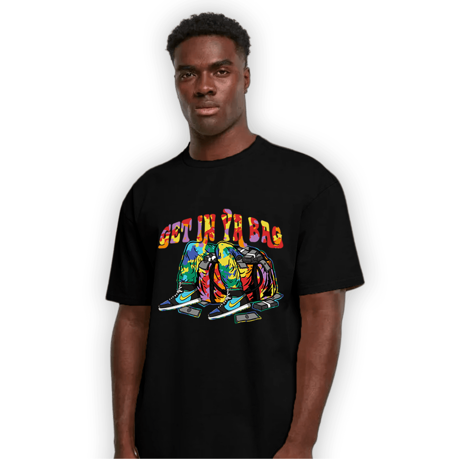 Mid GS Six Championships 1s T Shirt Match Get In Ya Bag - NastyJamz