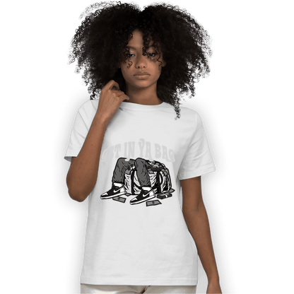 Retro High OG Black White 1s T Shirt Match Get In Ya Bag - NastyJamz
