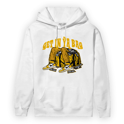 Yellow Ochre 1s Hoodie Match Get In Ya Bag - NastyJamz