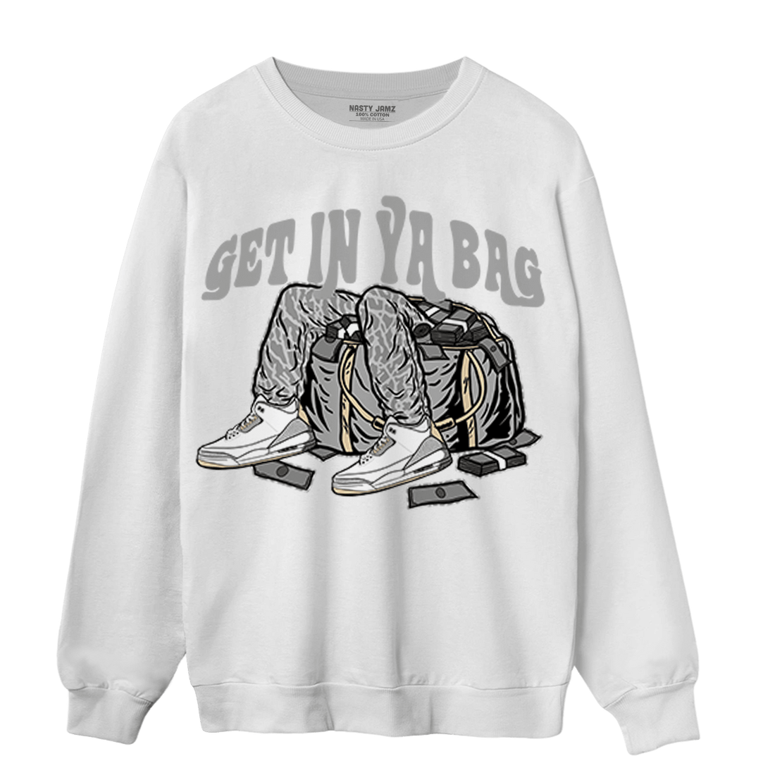 Craft Ivory 3s Sweatshirt Match Get In Ya Bag - NastyJamz