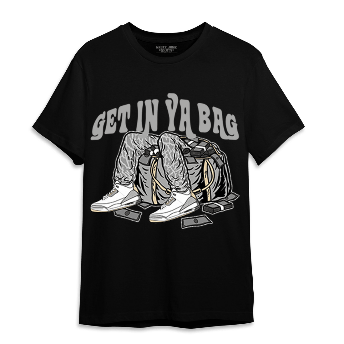 Craft Ivory 3s T Shirt Match Get In Ya Bag - NastyJamz